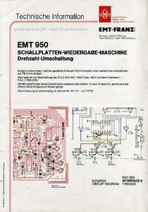 EMT 950 – Technische Information (DE)