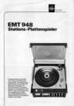 EMT 948 Stations Plattenspieler