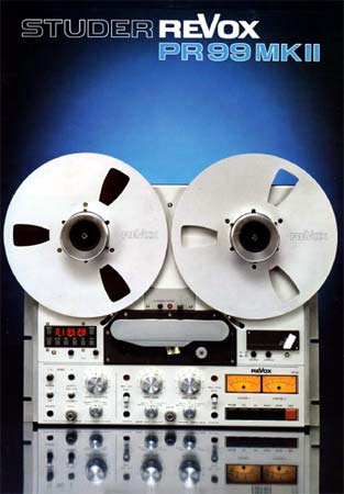 ReVox PR 99 MK II – Verkaufsprospekt