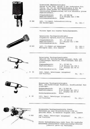 ReVox Zubehör der 60er Jahre (Teil 2 von 2)