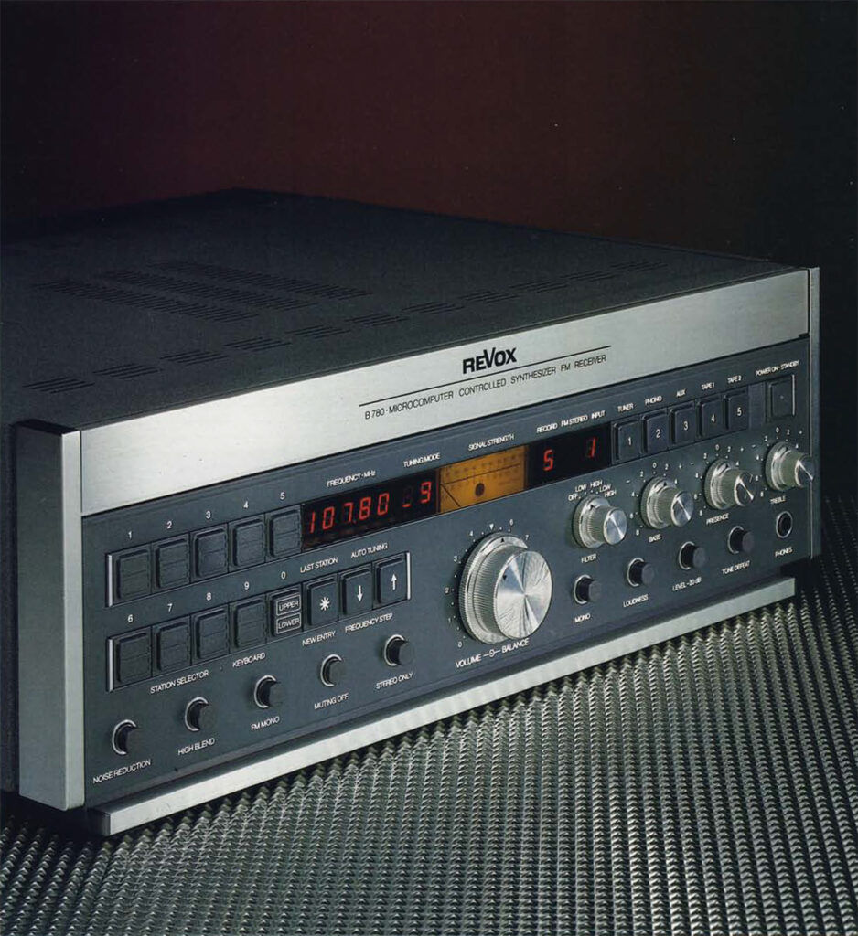 ReVox B780 - FM-Synthesizer-Receiver