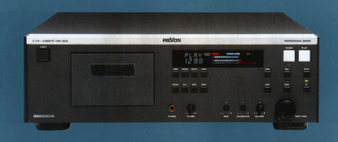 ReVox C115 Tape Deck – Brochure / Prospekt (EN)