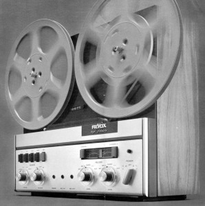 ReVox A77 in Bewegung