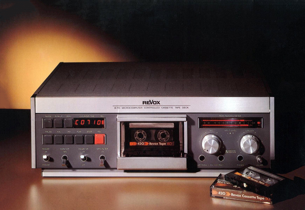 ReVox B710 MK II – Bedienungsanleitung (DE/EN/FR)