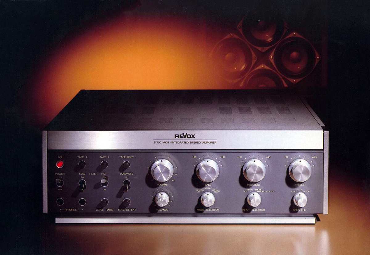 ReVox B750 – Bedienungsanleitung (DE/EN/FR)