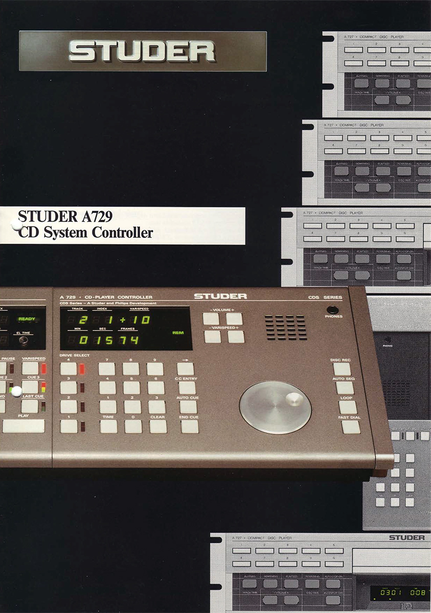 STUDER A729 – CD System Controller