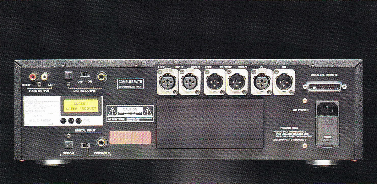 STUDER D740 - Rückseite