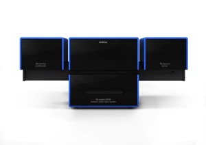 ReVox M100 mit zwei Modulen in blau