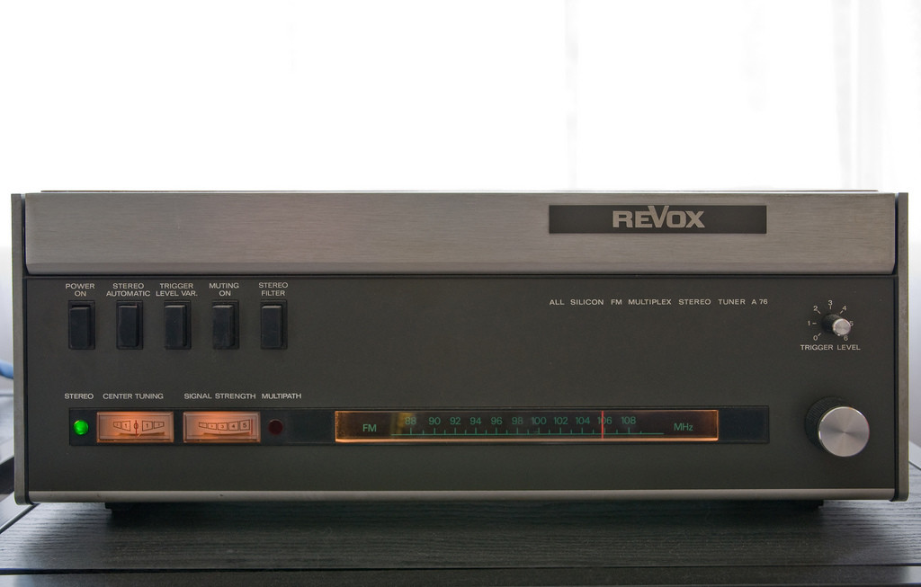ReVox A76 MkII FM Tuner (Foto: D18 bei Flickr)