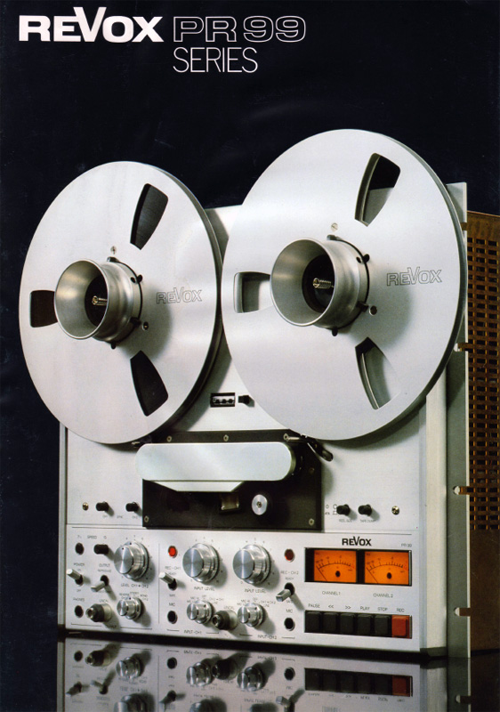 ReVox PR 99 MK I und MK II – Technische Informationen (DE/EN/FR)